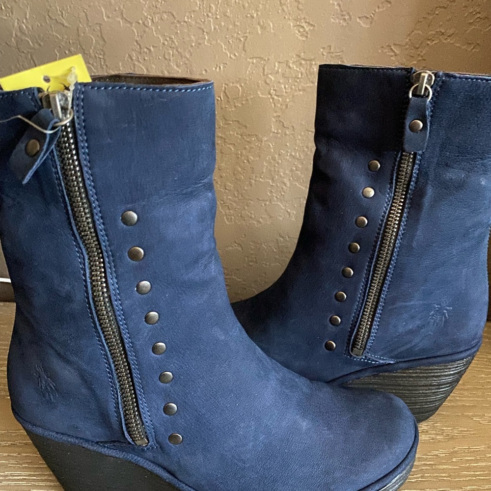 Fly London - “Yemi” Women’s Leather/ Suede Ankle Boots, Size - EU 38 - Picture 2 of 6